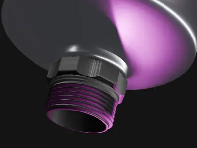 Wilwood Master Reservoir 3D model