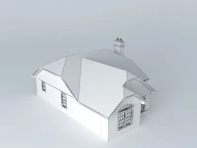 Cottage house Free 3D model