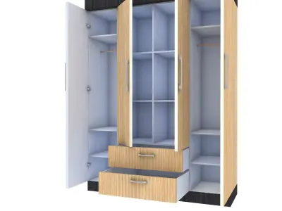 Mordern Cabinet Free 3D model