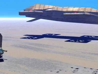 quadropter commercial militari 3D model