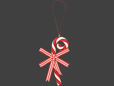 Christmas Ornaments Collection V2 3D model