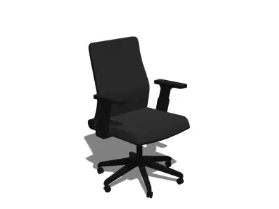 Office Chair Free low-poly 3D model 3