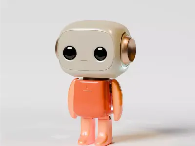 Cute Robot 3D print model purchase