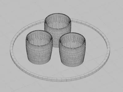 Tea cup Free 3D model buy