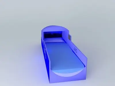 AAO Luxe Class Airplane Seat Free 3D model