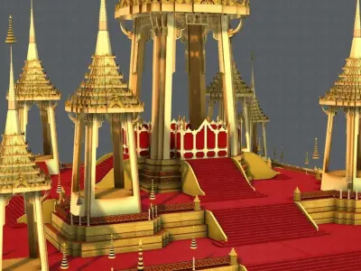 Merumas Pagoda 3D model
