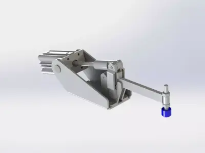 Grampo Pneumatico Ema Fix KF-111 DS P Pneumatic Clamp 3D model