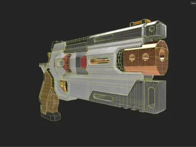 Titanfall Apex Legends Wingman  Low-poly 3D model