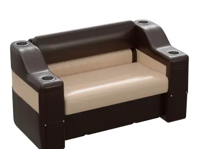 Sofa boat 3D model