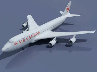Air Canada Boeing 3D model