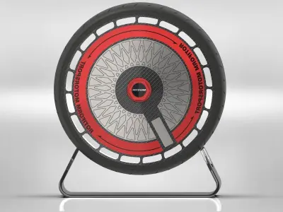 Custom Drift Wheels 3d model 3D model