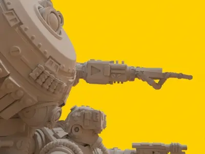 Jotunn Mech 3D print model