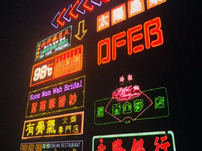 Neon signs pack Free 3D model