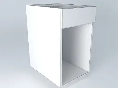 S0D1FD kitchen cabinet Free 3D model