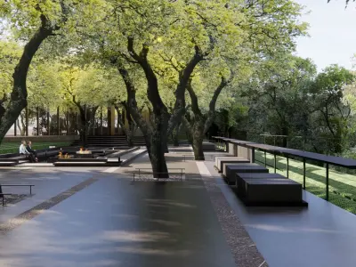 House Sales Center 3D model