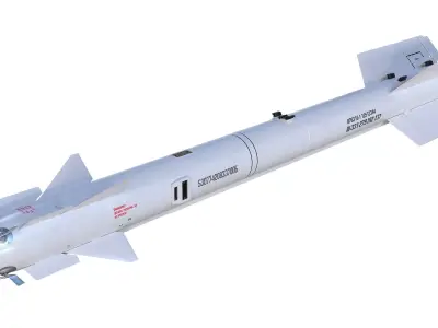 RVV-MD Air-to-air guided missile R-73 3D model