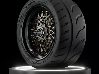 Toyo Proxes R888R 295 30 ZR18 3D model