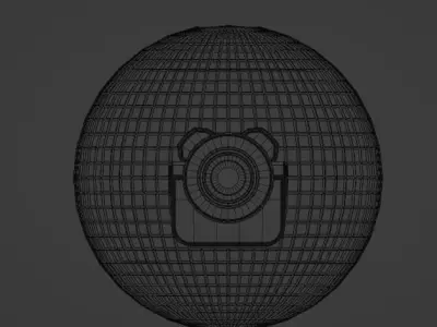 Radar Dish Model 3D model