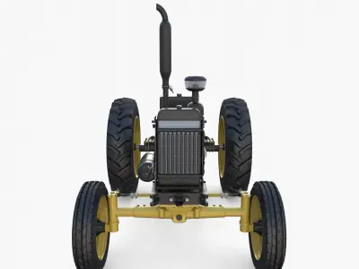 Tractor Chassis 3D model