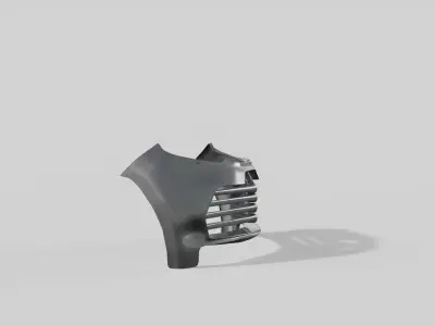 bumpers tuning part auto garage  3D model