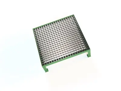 GRILL BARREL RACK 3D model