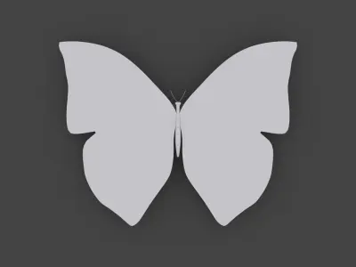 BFLY-006 Butterfly 3D model