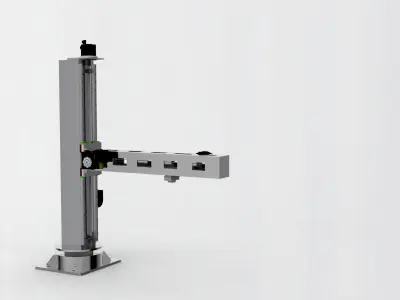 Column manipulator   Low-poly 3D model