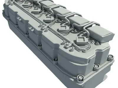 Engine Part V1 3D model