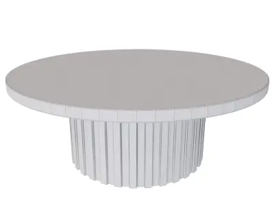 Round Center Table Free 3D model