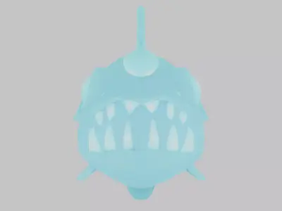 Ghost Anglerfish 3D Model Low-poly 3D model