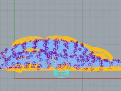 Pendente Serpente Free 3D model