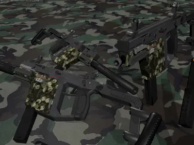Kriss Vector SMG 3D model