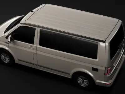 VW California T6 2018 3D model