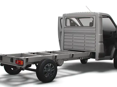 RAM Promaster Chassis HQInterior SCab 3800WB 2023 3D model