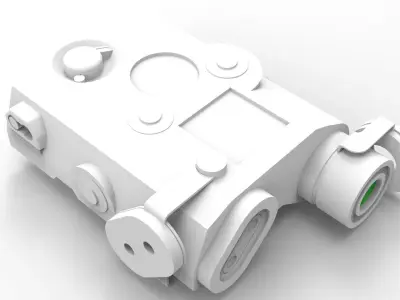 Atpial-C Laser Gun Low-poly 3D model