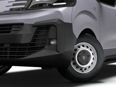 Peugeot Expert Van L2 2024 3D model