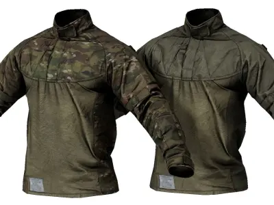 Combat Shirt Low-poly 3D model