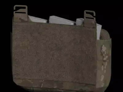 Ferro Concepts DOPE Front Flap Low-poly 3D model