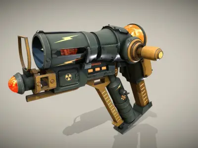 Super Ultimate Weapons Pack 37 Weapons Low-poly 3D model