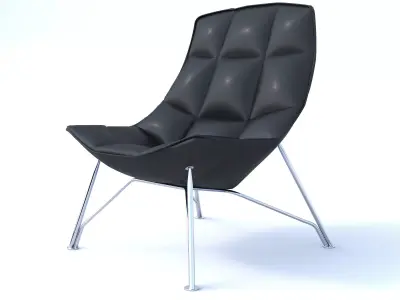 Knoll Jehs and Laub lounge chair Free 3D model