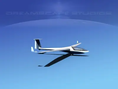 Glaser-Dirks DG-300 Glider V13 3D model