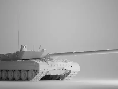Object 168 Zhestokiy 3D model