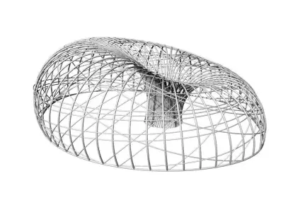 Bird Nest Pavilion 3D model