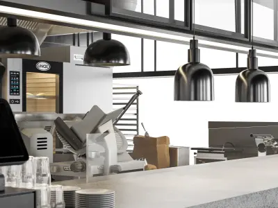 Restaurant 02 3D model