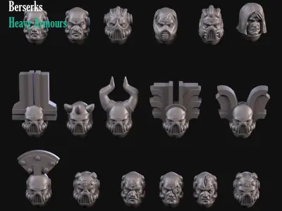 Berserks squad 3D print model