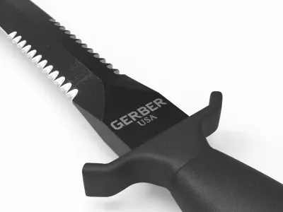 Gerber Knife 3D model