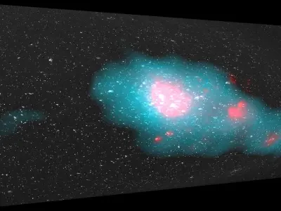 Shapley Supercluster 3D model
