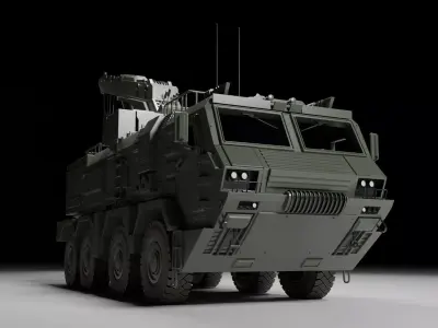 Military ARV Low-poly 3D model