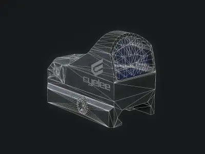 RDS Cyelee Frog Low-poly 3D model