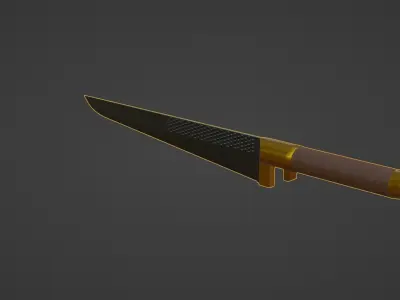 Assassin sword 3D model